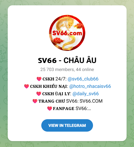 Liên hệ qua telegram